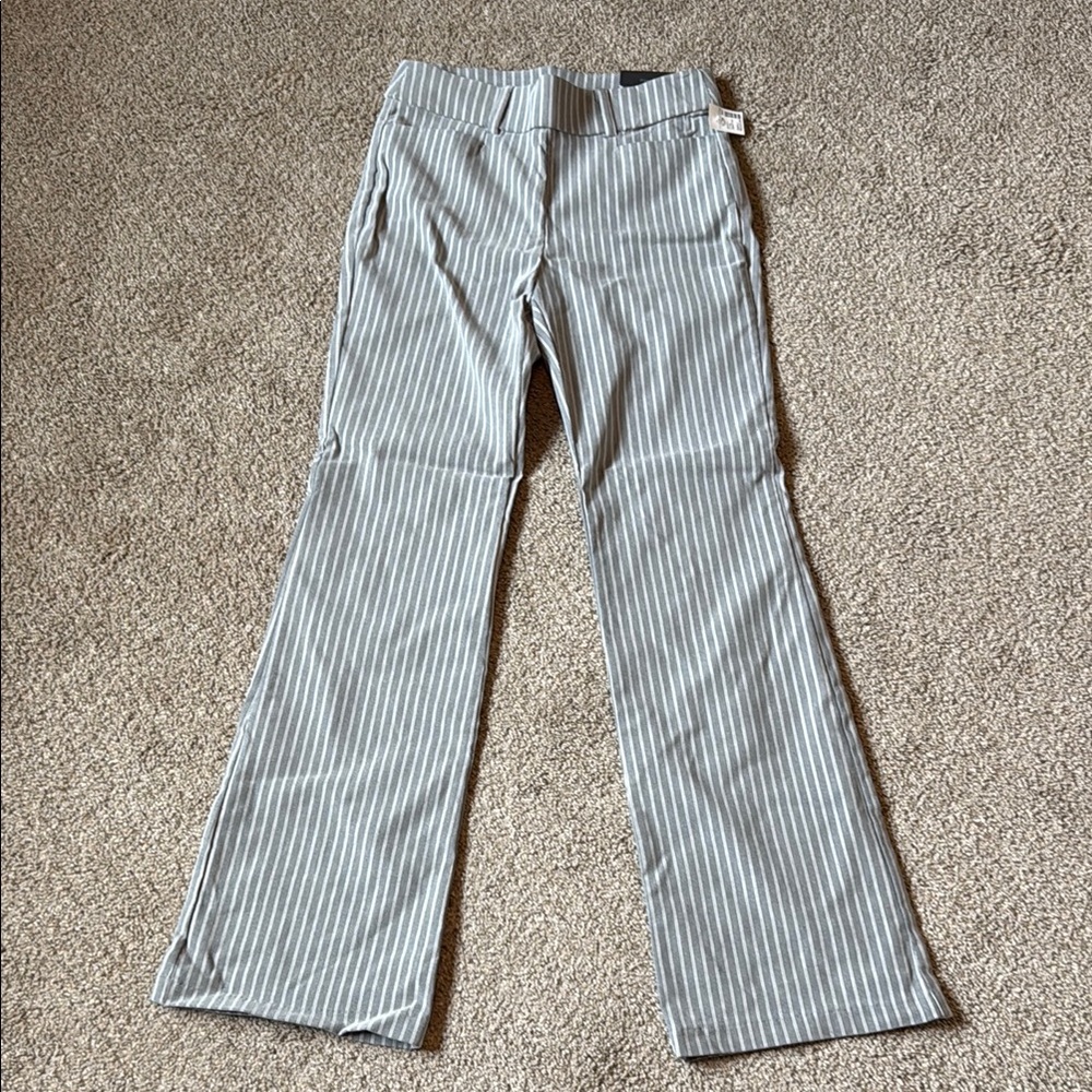Striped Flare Pants